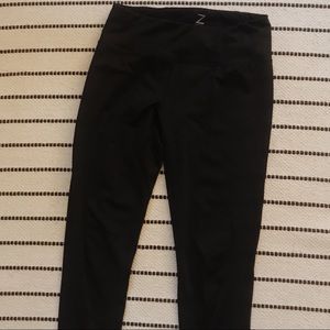 zella black workout yoga pants | s